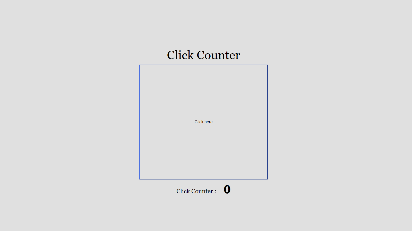 Click Counter